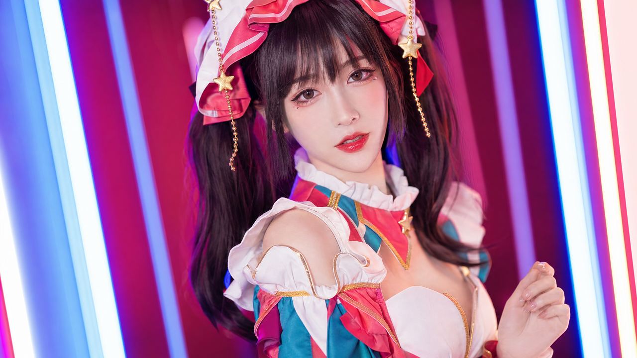 少妇美少女写真：国风少女二次元cosplay写真视频